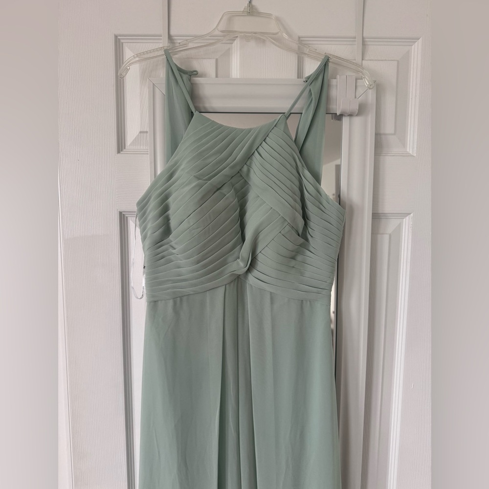 NWT mint/sage green bridesmaid dress